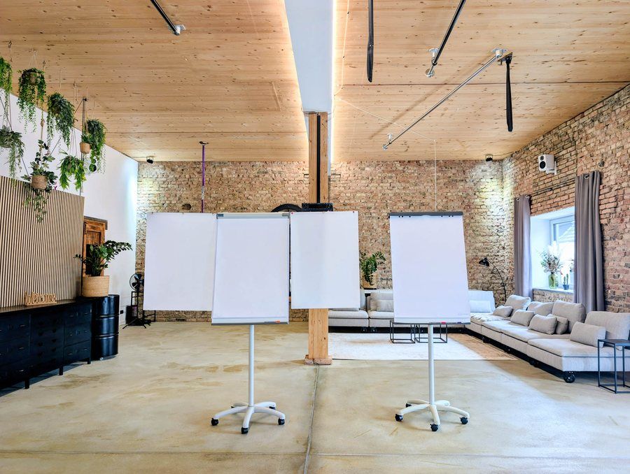 Flipchart mit Block im MAS MONTI