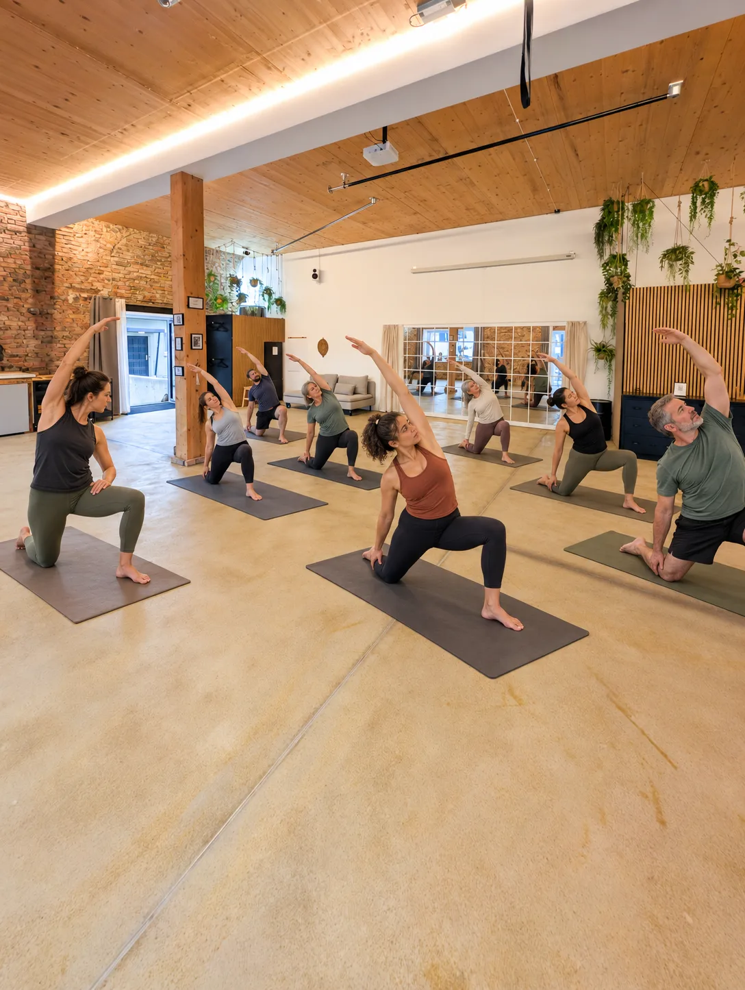 Mobility-Kurs im Bewegungsraum des MAS MONTI